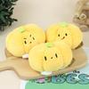 Cartoon Pumpkin & Eggplant Scented Plush Keychain Toy Ornament