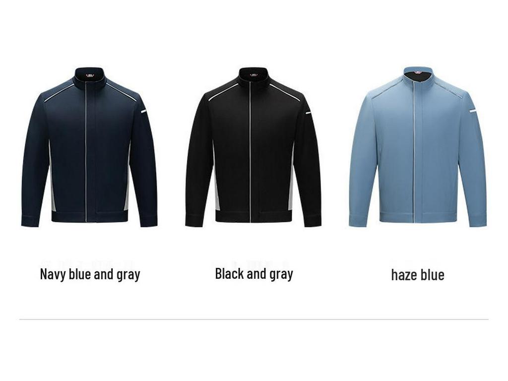 BMW Waterproof Workwear Jacket with Custom Logo for Employees - Stand-up Collar, Autumn/Winter Season