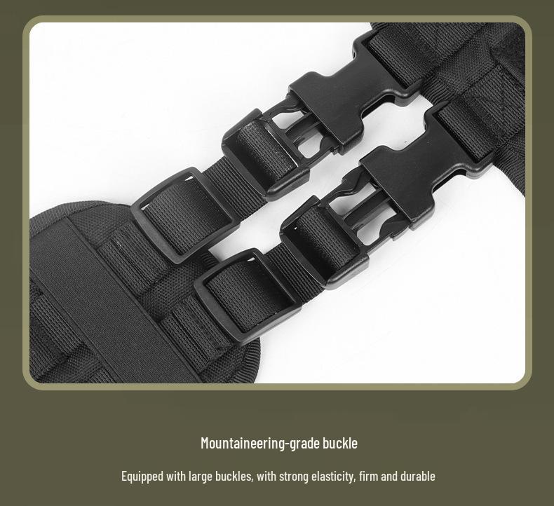 Multi-Functional Tactical Dog Harness & Leash for Large Dogs