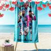 The Blues Print Beach Towel, Large Soft Quick Dry Towel for Beach Camping Swimming