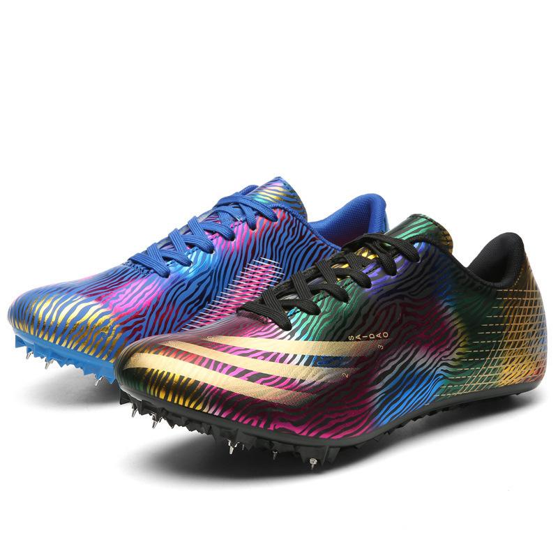 

2025 туфли с шипами для мандариновой утки, спринт, женские профессиональные туфли с шипами, мужские туфли для бега и прыжков в длину, вступительные экзамены в старшую школу ph 46