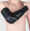 Adults Sports Football Volleyball Protective Gear-Breathable Honeycomb Crashproof Arm Elbow Brace Custom Polyester Spandex