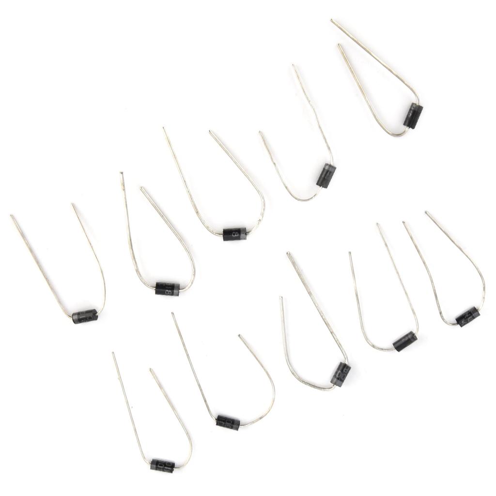 100pcs Rectifier Diode Assorted Kit 1N4001‑1N5819 Electronic Components Industrial Supply