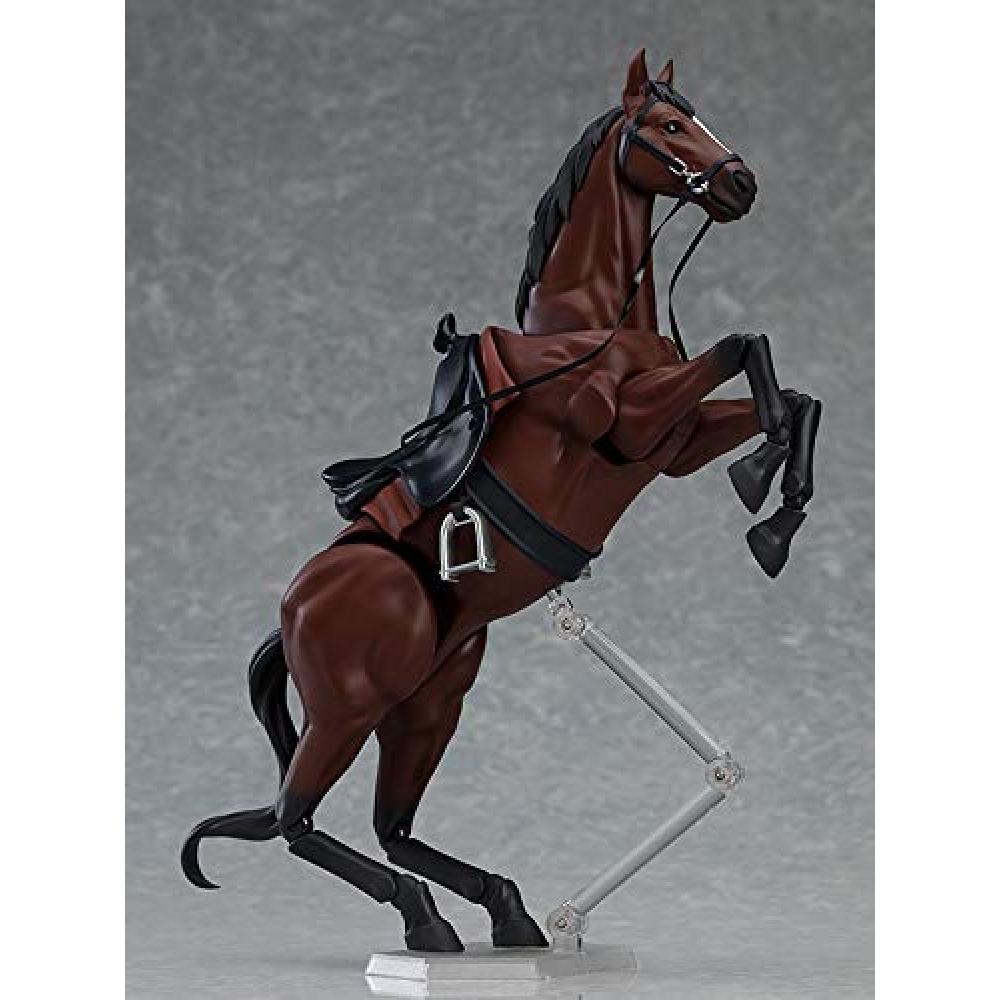 Max Factory Figma horse ver.2 [marrón] figura movible pintada en ABS y PVC sin escala
