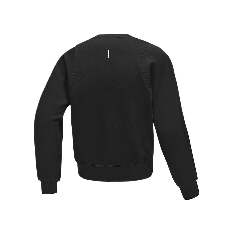 Skechers Basic Sports Series Comfortable Skin-Friendly Soft Versatile Solid Color Sweatshirt Women tops P425W075-0018