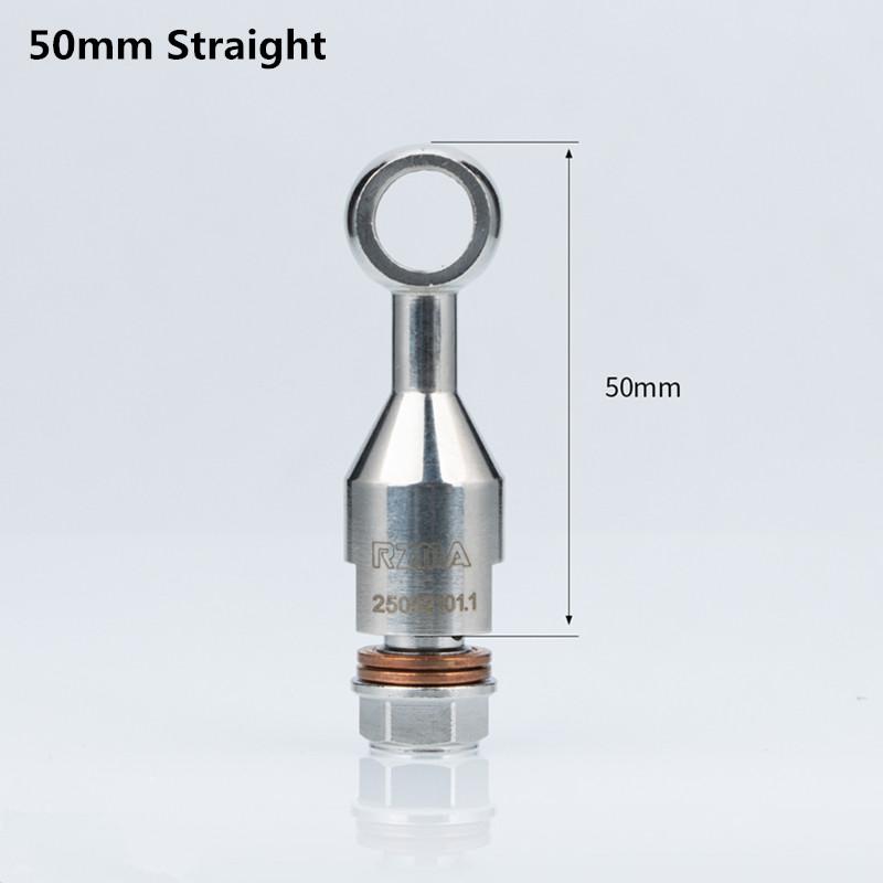 

Universal CNC Stainless Steel Motorcycle Brake Calipers Hydraulic Brake Clutch Oil Hose Line Pipe Banjo Fitting Extender Adapter 50mm Straight