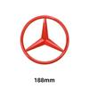 1pc 188mm 210mm ABS Car Front Grille Badge Decal Cover Emblem For Mercedes Benz A/B/C/E/S Class GLA CLA GLE GLK CLK CLS GLS GLC YS7