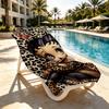 Betty Boop Print Beach Towel Design, Soft, Lightweight. for Home Bathroom, Spa, Pool, Yoga, Surfing, Camping, Gift for Family, Friend