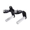Verstellbares Fitnessstudio-Griffset, Zubehör für Latzug und Rudern, Verstärkt, Ergonomischer Griff, Kompakt