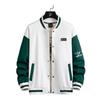 Men's Plus Size Trendy Loose Baseball Jacket - Spring/Autumn Hong Kong Style, Scruffy Cool Casual Outerwear for Couples