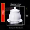 Coppa per Acqua per Altare Buddista in Ceramica di Loto con Mantra della Grande Compassione - Tazza per Offerte a Guanyin