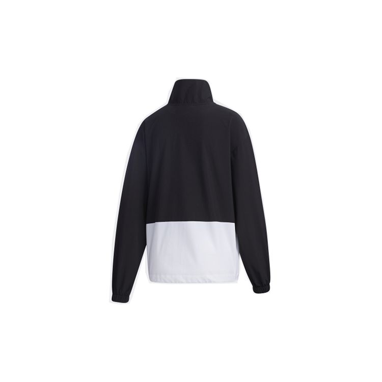 Adidas Must Haves Color Block Retro Sport Stehkragenjacke Damenjacke Schwarz GL5621