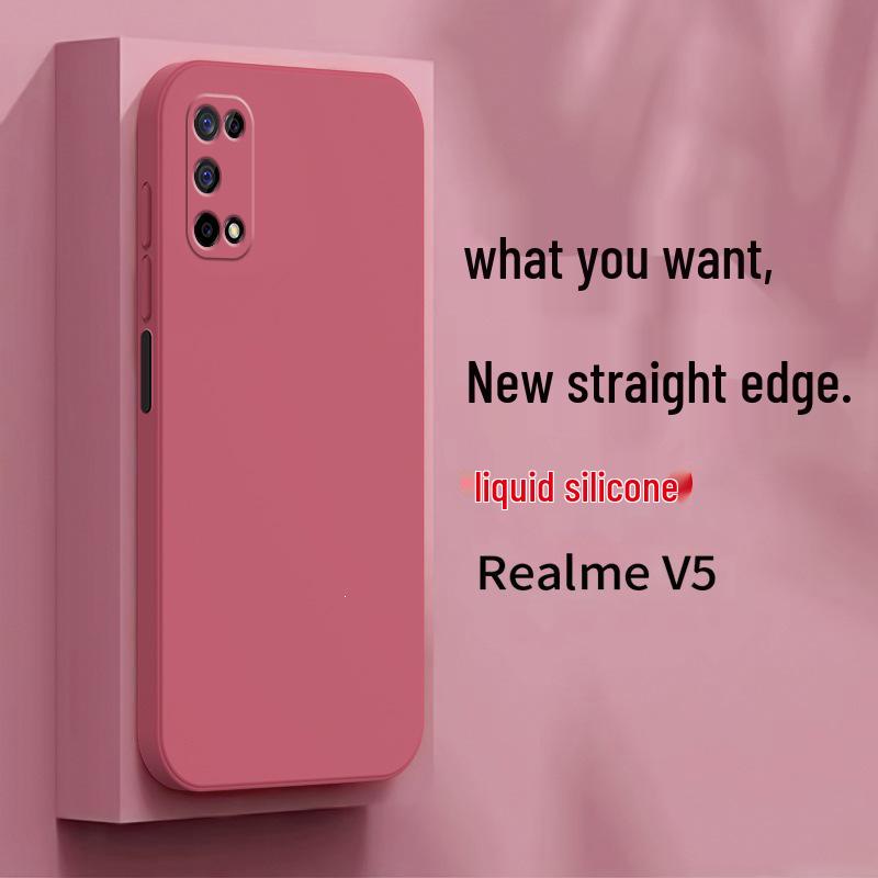 Realme V5 Phone Case: New Style Liquid Silicone Protective Cover