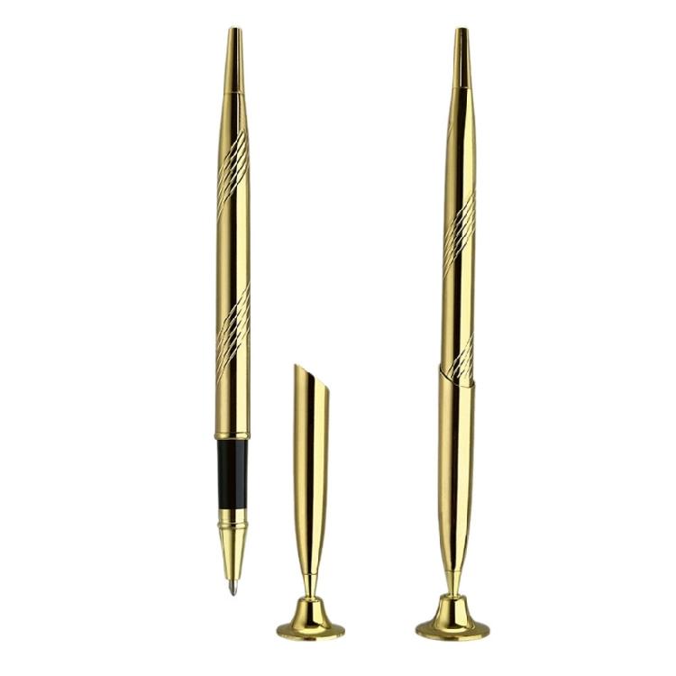 Ballpoint Pen with Base Counter Service Pen Reception Writing Tool Wedding Guest Sign Pen Office Supplies