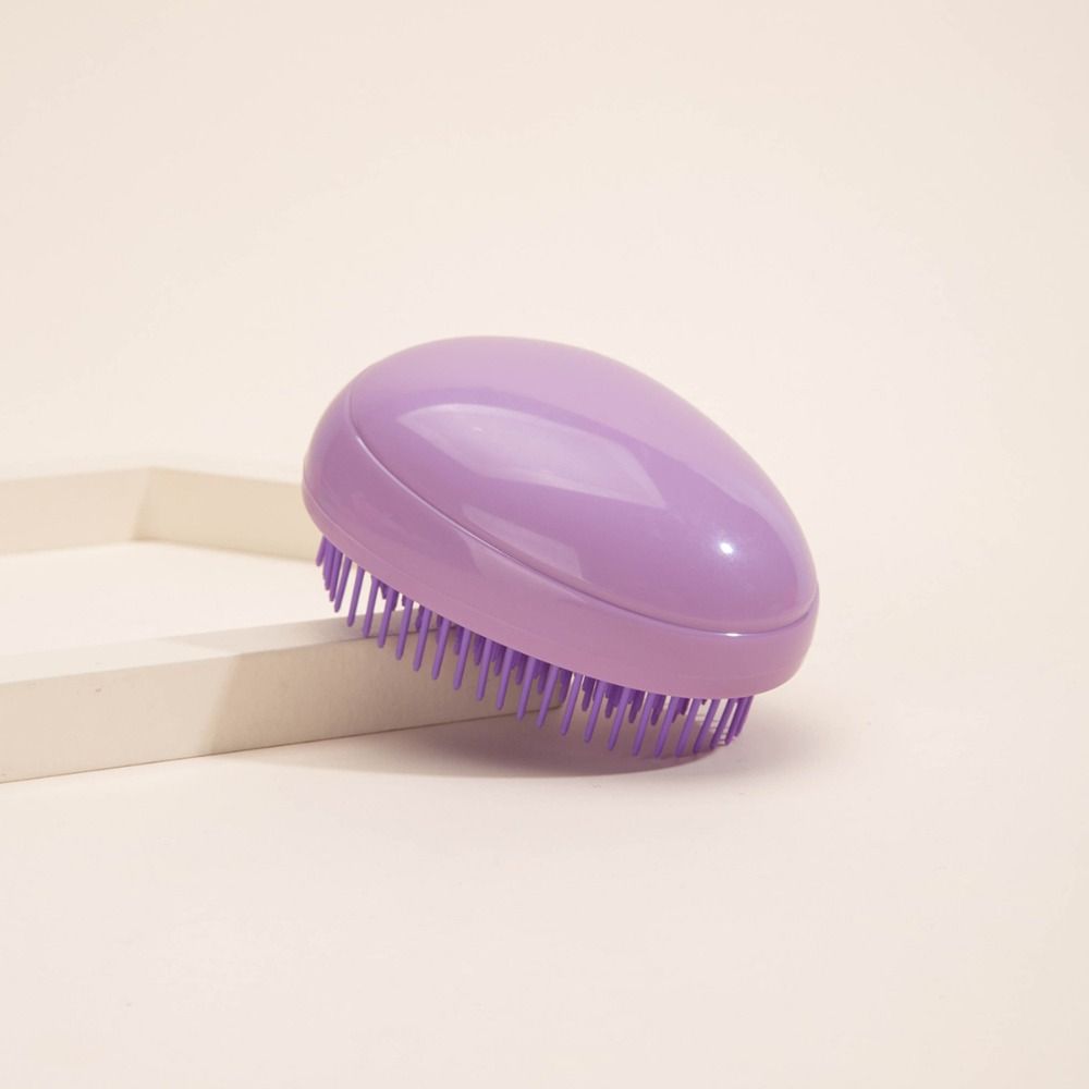 Hair Care Egg Round Shape Starry Sky Comb Anti-knotted Soft Scalp Massage Salon Hair Brush