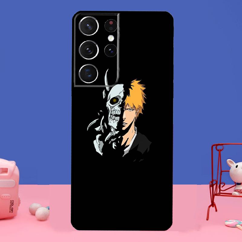 

Чехол Bleach Anime Ichigo для Samsung Galaxy S21 S22 Ultra S20 FE S8 S9 S10 Note 10 Plus Note 20 Ultra Coque Note 20 Ultra