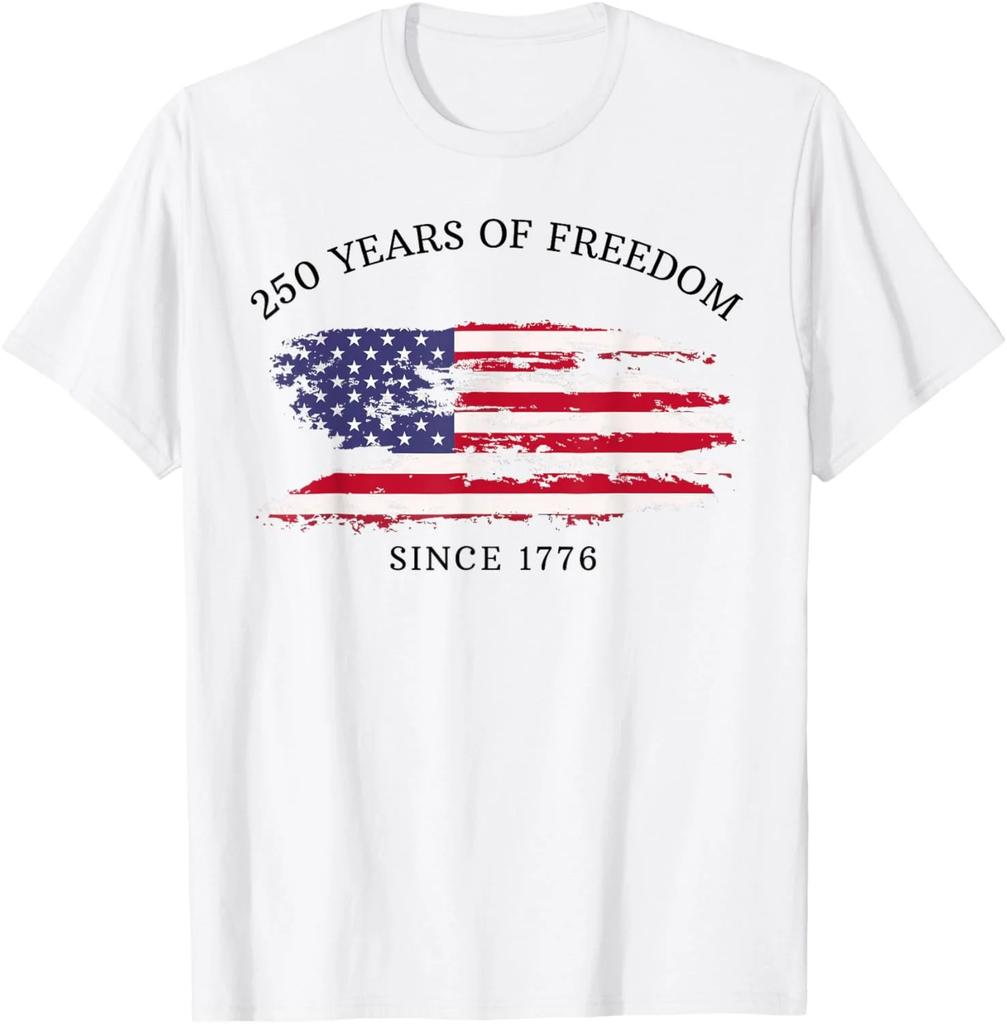 250 Years American Flag We the People Semiquincentennial Unisexs Cotton TShirt