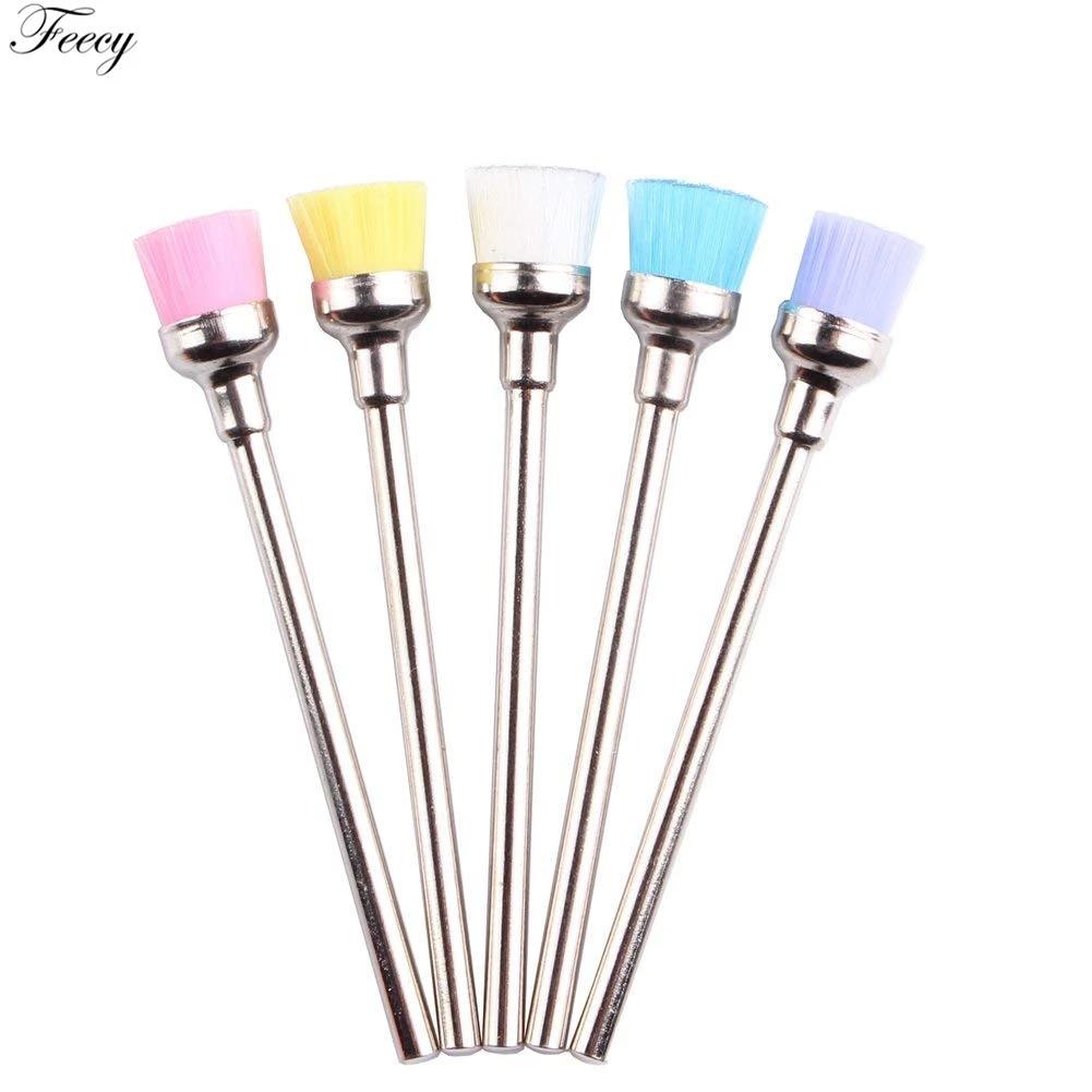 100 buc 2,35 mm set de perii de curățare pentru burghie pentru unghii, perie de curățare, accesorii pentru mașină de manichiură