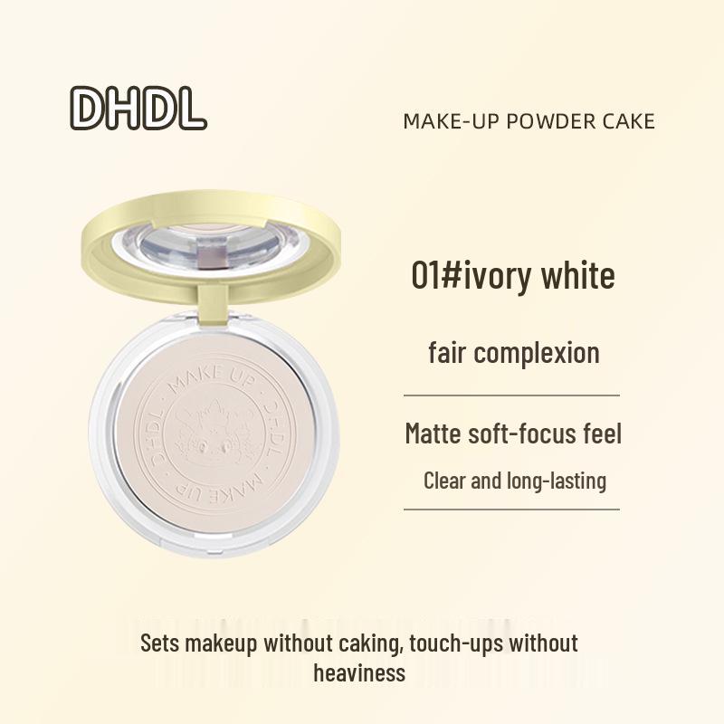 

DHDL Год Дракона Матовая Тюлевая Фиксирующая Пудра Компакт - Натуральный Мягкий Фокус, Чистый Безупречный Финиш, Контроль Жирности Бестселлер.