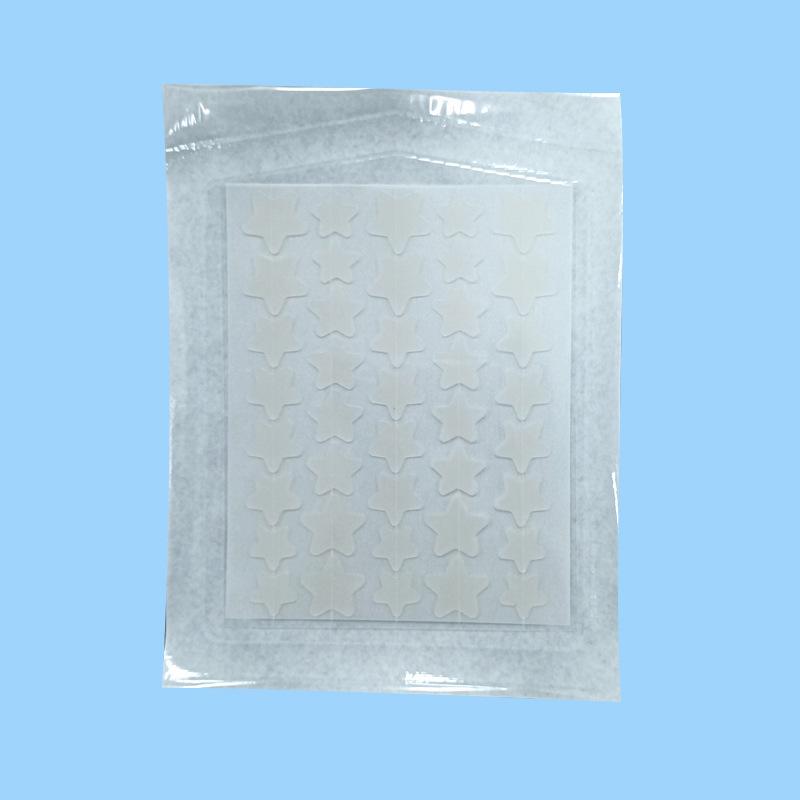 40-Star Acne Patches: Cute Hydrocolloid Covers for Absorbent Pus Removal, Anti-Acne Day & Night Use