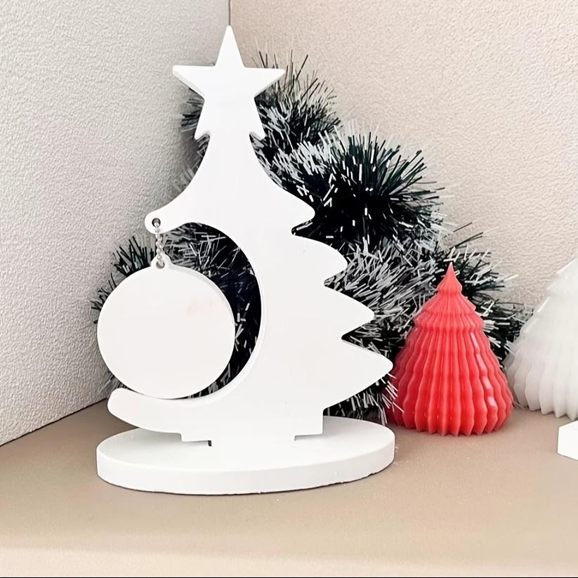 DIY Weihnachtsdekorationen Weihnachtsbaum Tonform Silikonform Bilderrahmen Silikonform Geeignet für Gips Beton Basteln