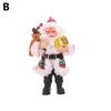 Decoration Xmas Gift Plush Toy Street Hanging Pendant Christmas Tree Ornaments Santa Claus Doll