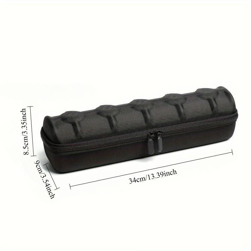 1pc 5-Slot Watch Case | Hard Shell Travel Organizer with Pillow Insert - Gift Ready (Black),suitable for smart watch storage