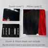 Custom 3pcs Wrong Bedding Sets For All Sizes New 166D Printed Bed Cover Comforter Duvet Cover Pillowcase Bedroom Decoration