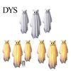 Halloween Hanging Ghost Ornaments 3 Pcs Cat Decorations, Outdoor Large Cute Flying Playful Spooky for Front Porch, Yard, Garden, Patio, Lawn,