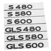 For Mercedes-Benz MAYBACH series trunk label GLS 400 450 480 500 600 680 S480 580 600 badge modified accessories decorate decal bfio3