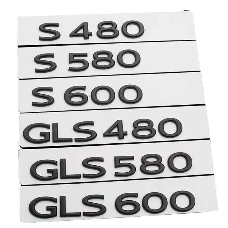 For Mercedes-Benz MAYBACH series trunk label GLS 400 450 480 500 600 680 S480 580 600 badge modified accessories decorate decal bfio3