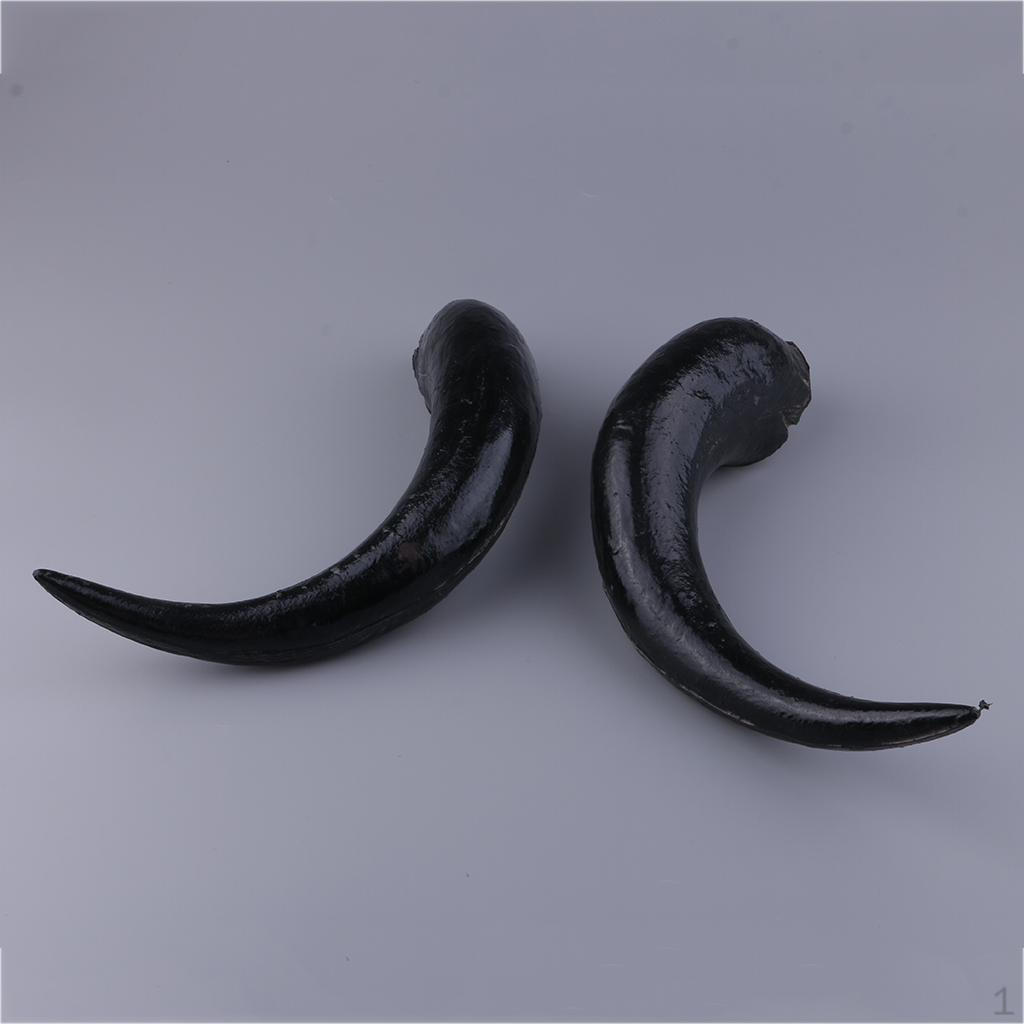 

1 пара повязок на голову в виде быка, дьявола, карнавального головного убора на Хэллоуин, животного 30cm