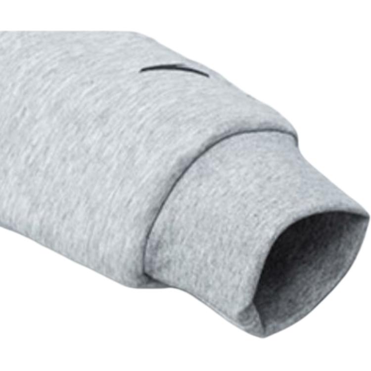 Anta Basketball Series Letter Stripe Hooded Pullover Sweatshirt Men tops Grey 152311767-3