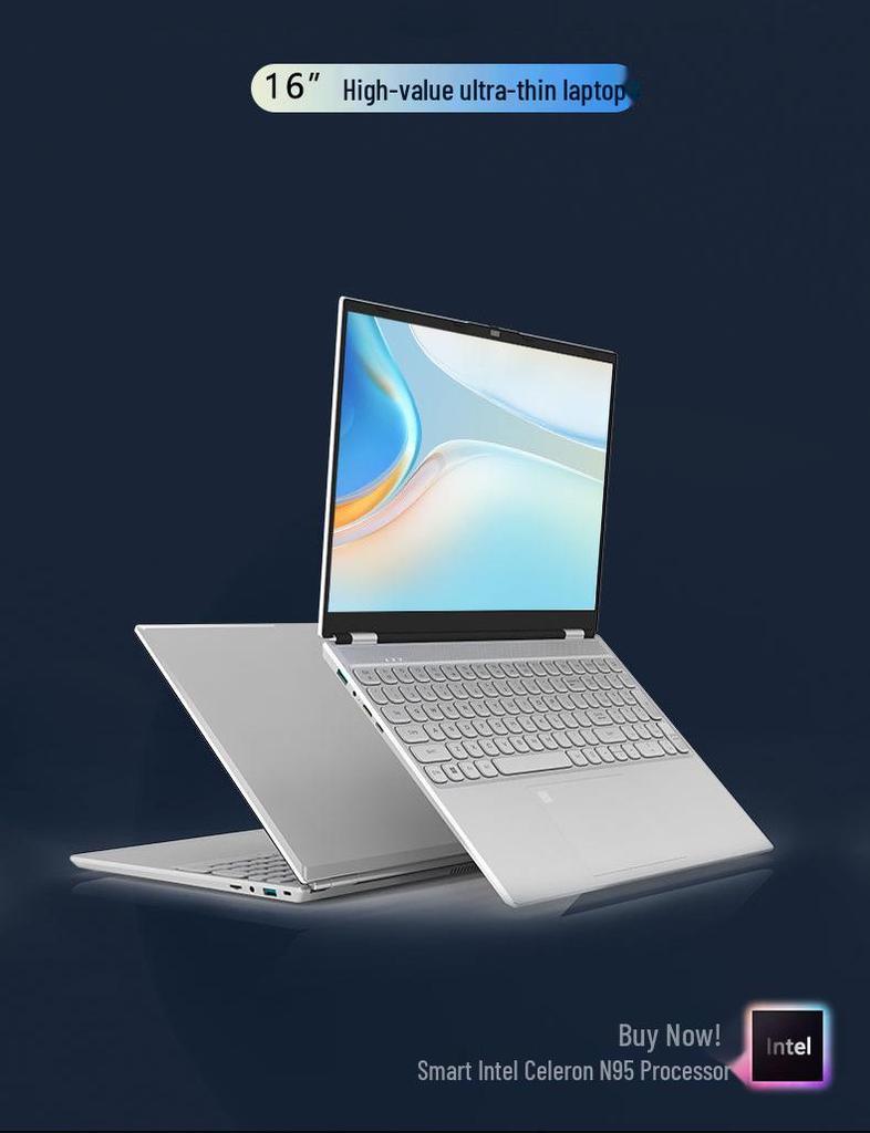 N95 N5095 Student & Office Thin Lightweight Notebook for Business & Gaming
