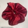 Korea Velvet Scrunchie Oversize for Women Red Hair Rubber Bands Girls Elastic Big Hair Tie Adult Maxi Scrunchies Hair Accessorie