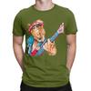 Alf Playing Guitar Oil On Velvet By Jorge Torrones Funny 100 Cotton Tshirt Alf Tees Tops For Unisex