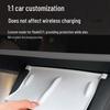 Tesla Model Y/3 Wireless Charging Anti-Slip Silicone Mat for Center Console Decoration