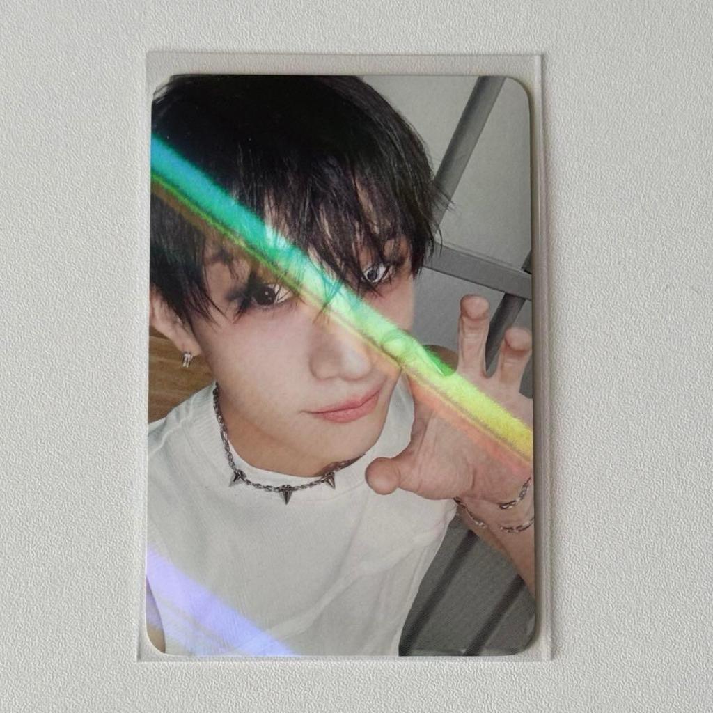 [USED] Stray Kids Bang Chan HOP MAKESTAR Bonus Trading Card