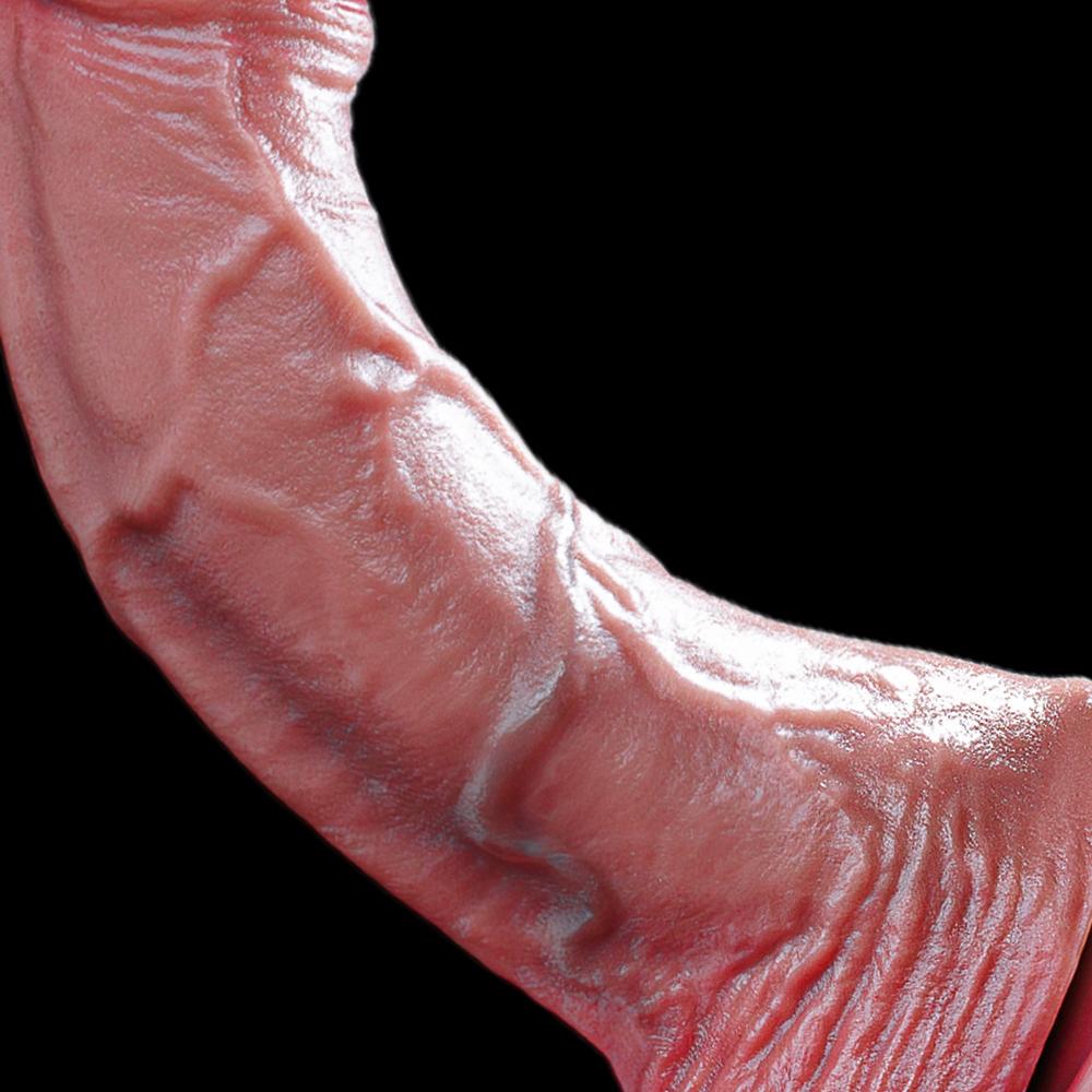 New Realistic Soft Double Silicone Big Dildo 2Colors Penis 6 Sizes Vaginal Masturbation Suction Cup Dick Woman Anal Sex Toy