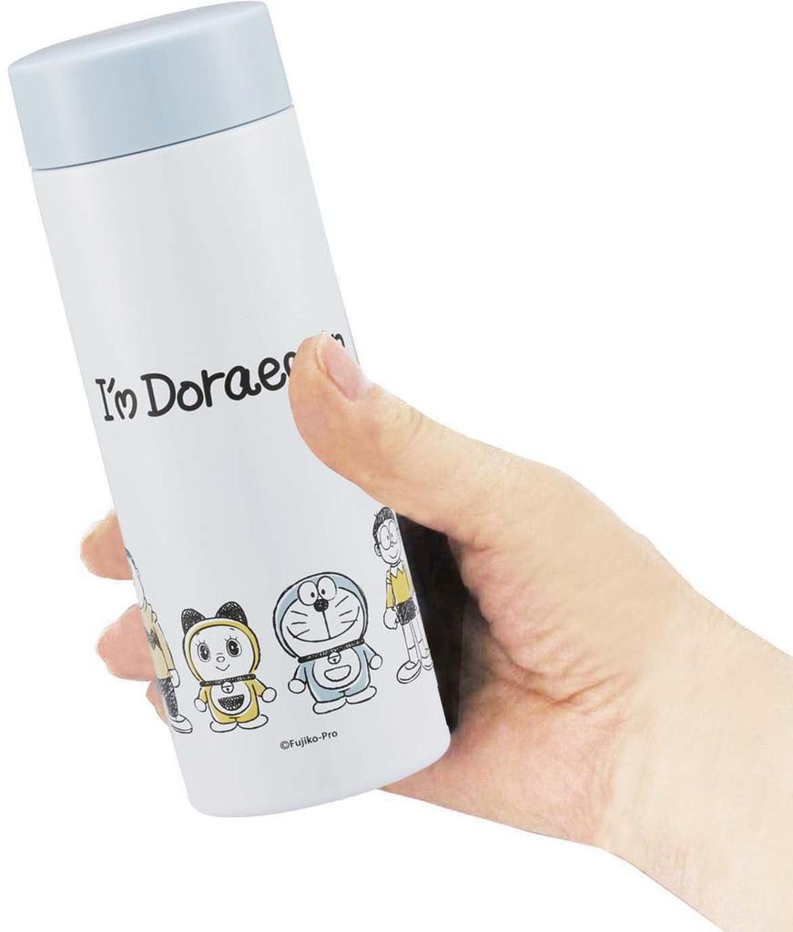 Skater 350ml Stainless Steel Water Doraemon Ultra-Lightweight Bottle, I'm STYL4-A