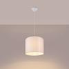 Round white hanging lamp Ø30 cm NOVA 1xE27 15W SL.1403 Sollux Lighting