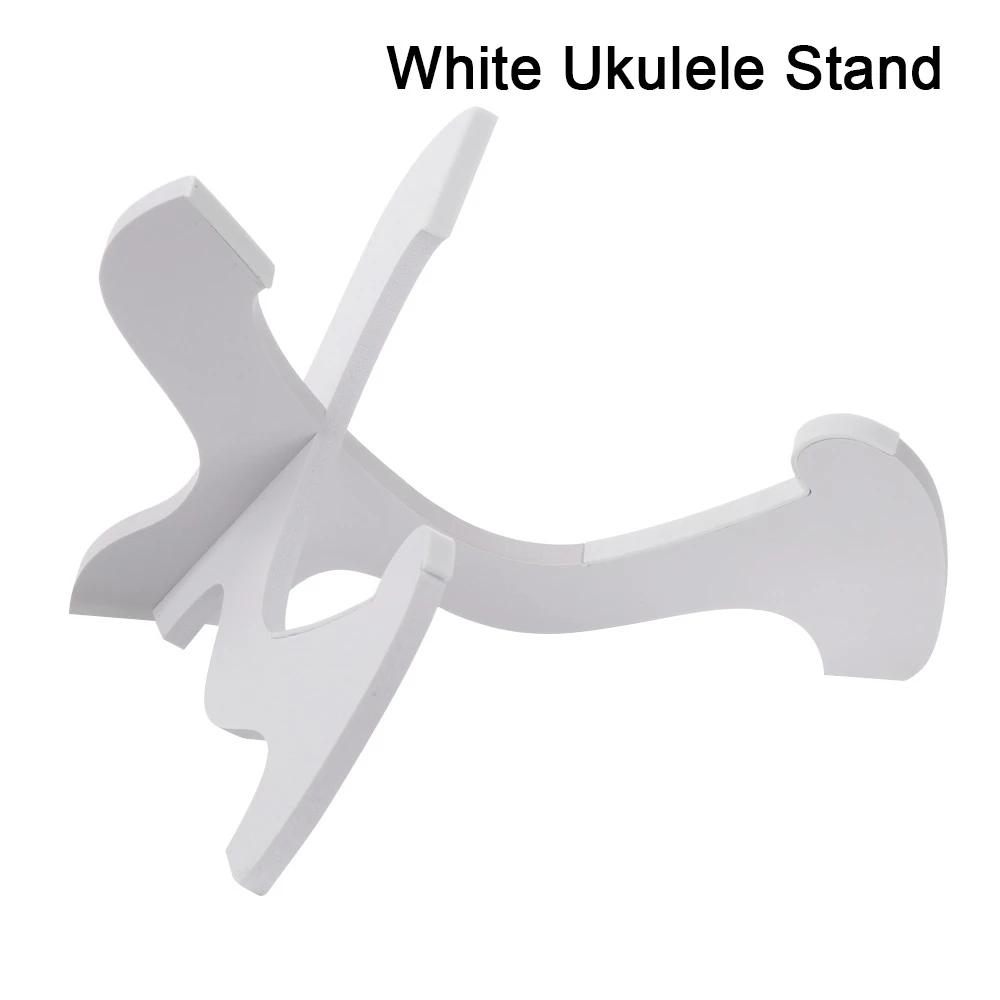 3 Styles Portable Wooden Foldable Holder Guitar Stand Rack Vertical Ukulele Display Musical Strings