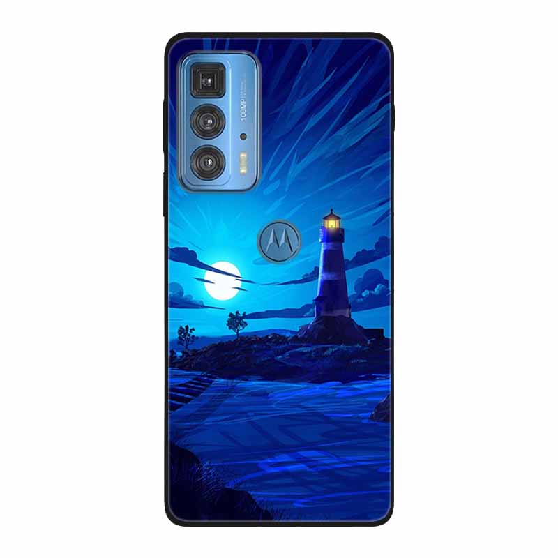 Dla Motorola Moto Edge 20 Pro Lite 5G Case odporny na wstrząsy miękki silikon TPU tylna pokrywa dla Moto Edge20 Fusion Pro etui na telefony śliczne