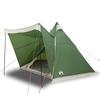 VidaXL Tente familiale tipi 6 personnes vert imperméable 4009438