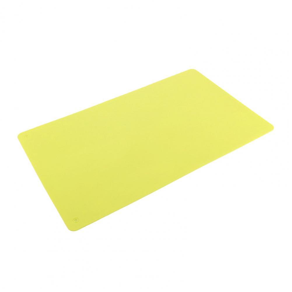 Stain-proof Baby Placemat Easy-clean Silicone Mat Heat Resistant Silicone Placemat with Raised Edges for Kids Crafts for Kitchen