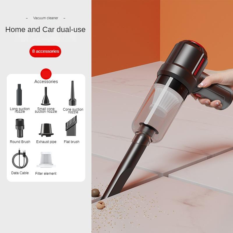 

LEIBOO 4500ПА Беспроводной пылесос двойного назначения для дома и автомобиля Высокомощный мощный пылесос Аксессуары для бытовой техники