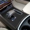 Real Soft Carbon Fiber For Chrysler 300 300C 2011 2012 2013 2014 LHD RHD Car Central Control Gear Panel Sticker Accessories
