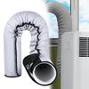 AC Hose Cover Wrap AC Hose Duct Vent Cover Waterproof Sleeve with 3 Buckle Straps for Exhaust Vent Protection Ductwork