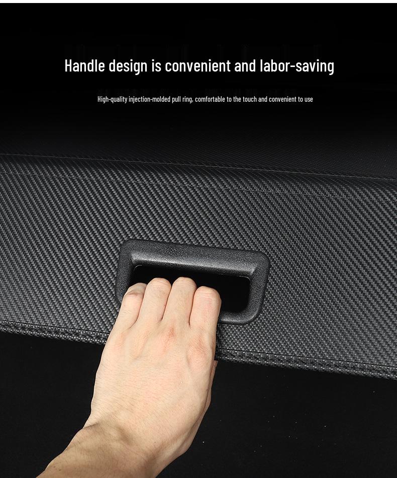 Buick E5 Trunk Cover: Retractable Partition for Tail Box Storage