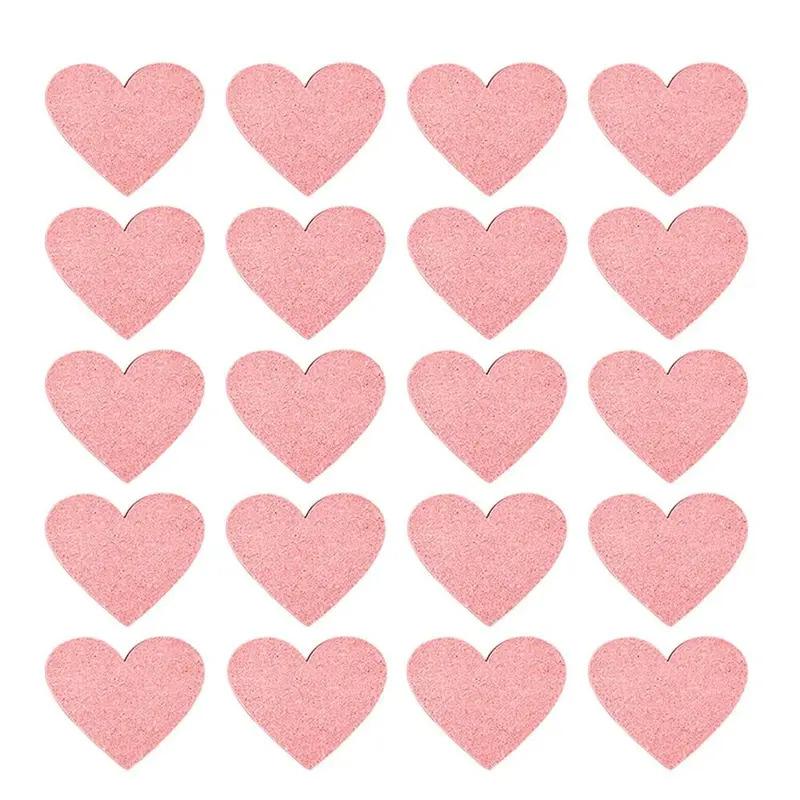 10PCS Makeup Removal Sponge Heart Shaped Cellulose Sponge Cotton Face Washing Cleansing Sponge Cosmetic Puff